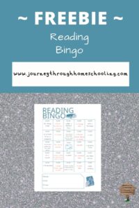 Freebie Reading Bingo for Kids